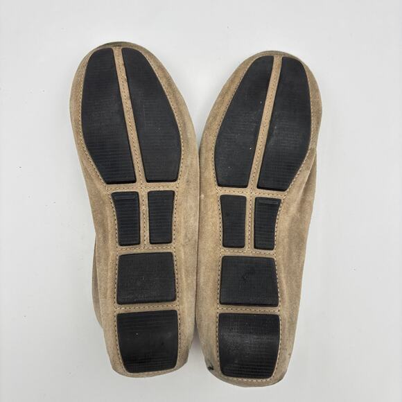 Manolo Blahnik Roadster Suede Driving Loafers Slip On Shoes Men's 44 - Picture 8 of 12